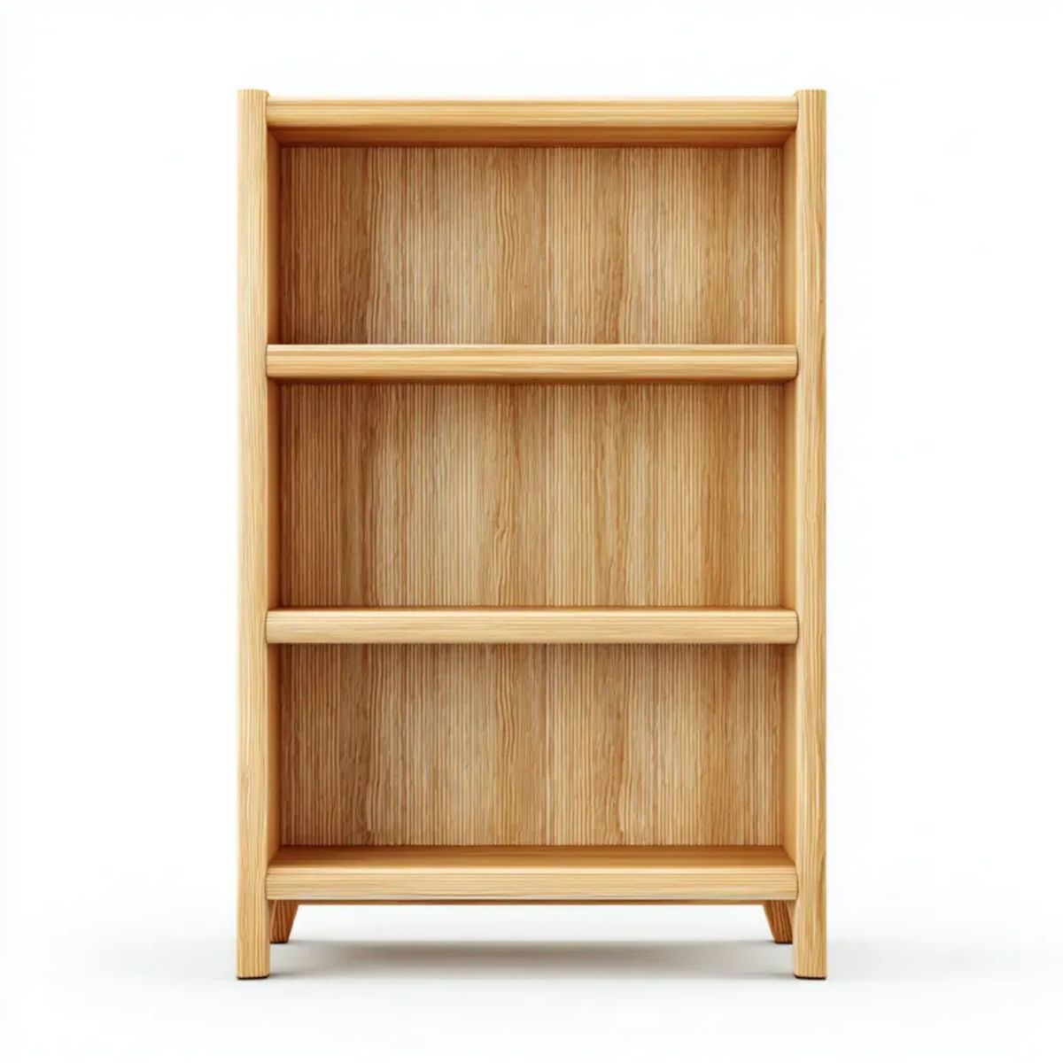 Regał, Przechowywanie półka 3 poziomy w Bambambusie naturalnym 60 x 30 x 120 cm